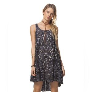 Navy Blue Sleeveless Dress